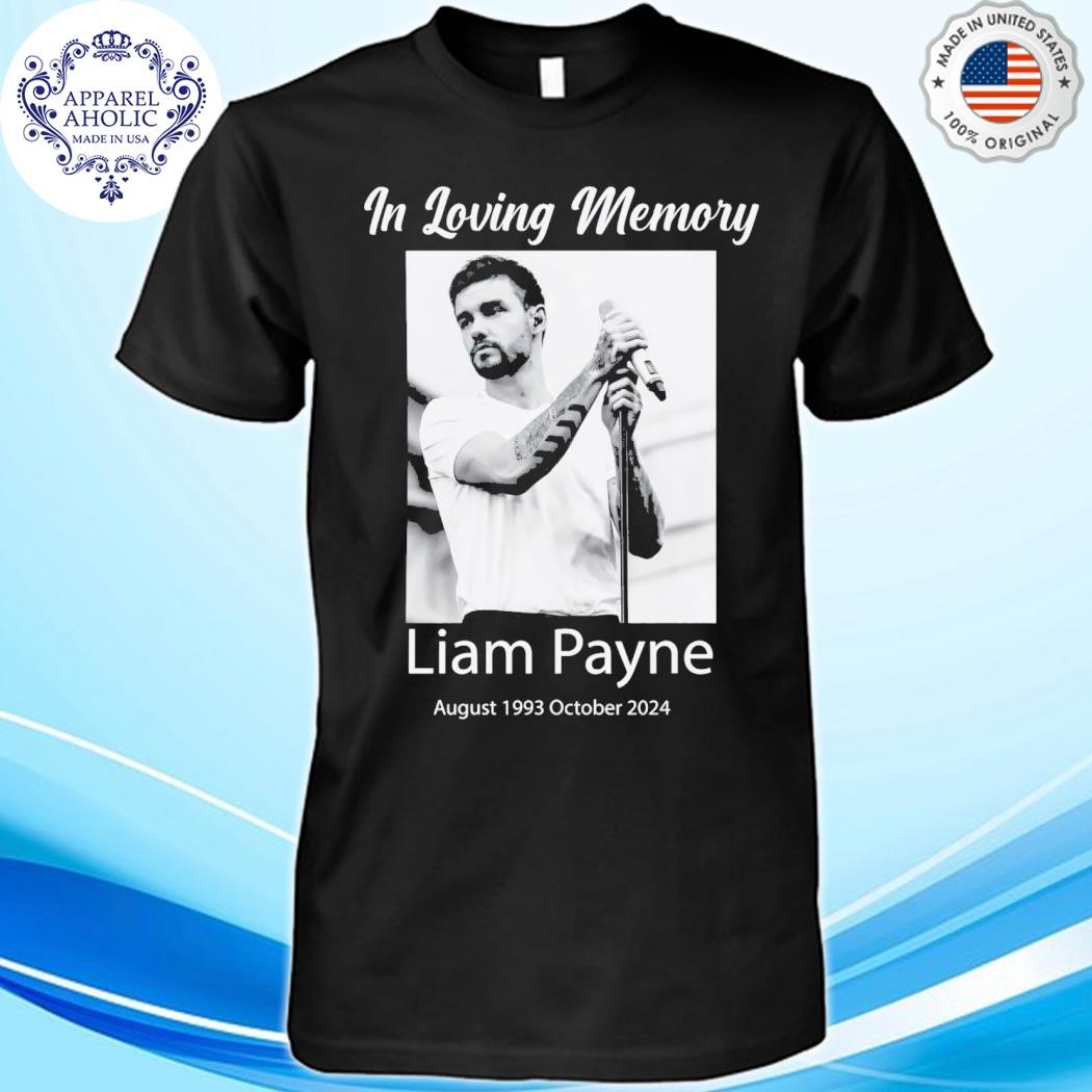 Official In Loving Memory Liam Payne Shirt