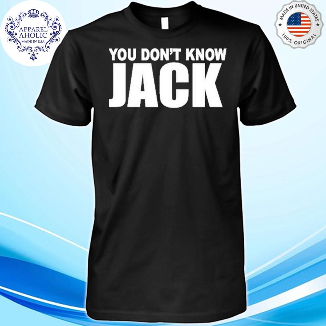 Official Jackbox Games You Don't know Jack Shirt