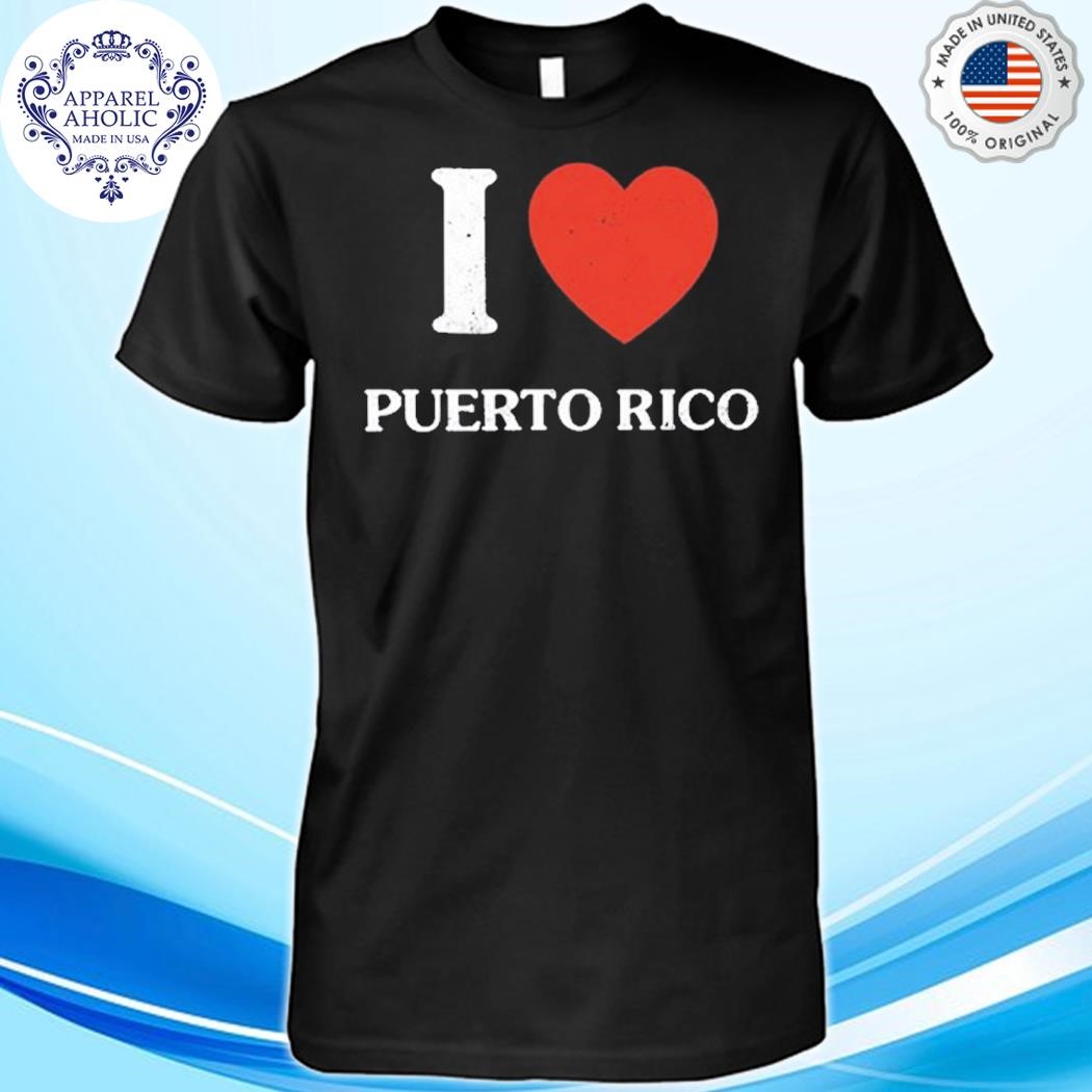 Official Kennethcole I Love Puerto Rico Shirt