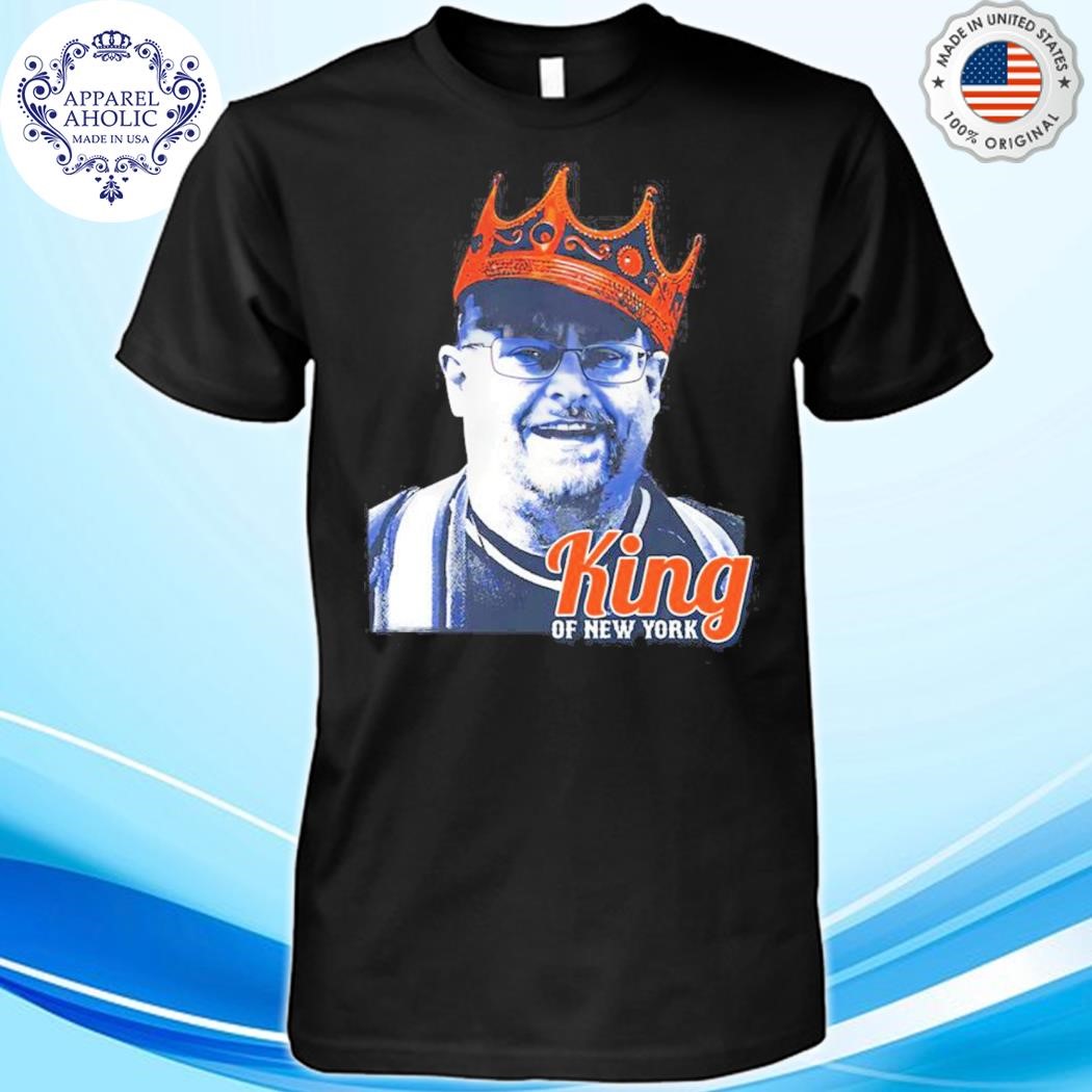 Official King Of New York Mets Frank Fleming Iconic Shirt