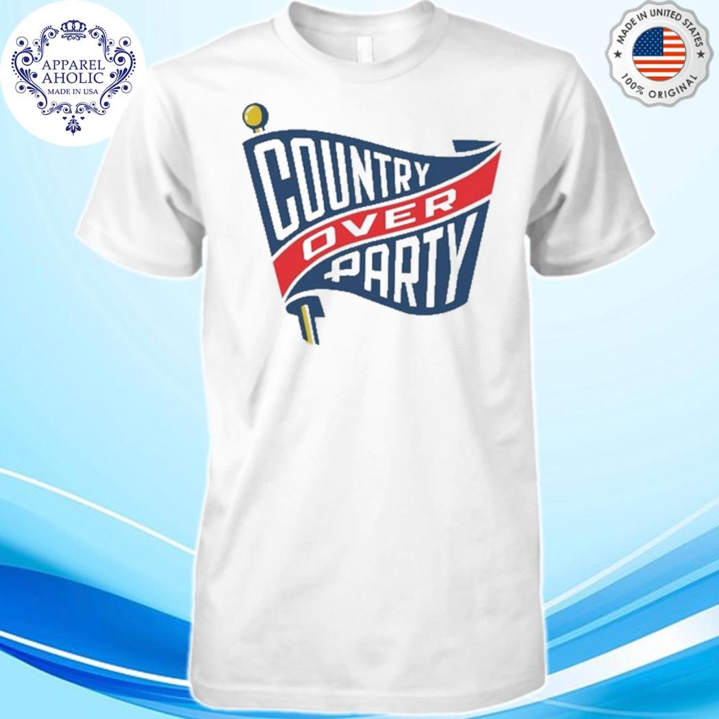 Official Matthew Dowd Country Over Party Shirt