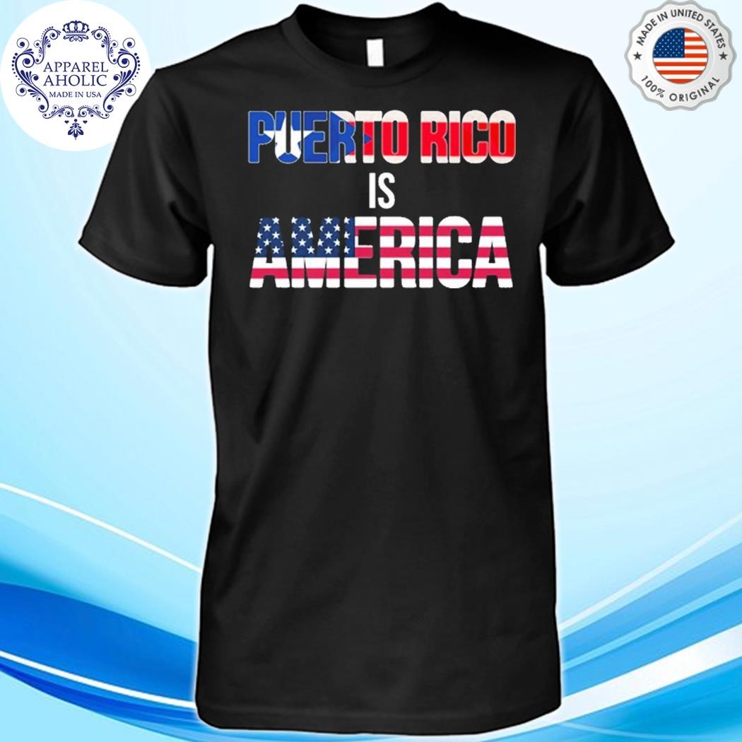 Official Meacham Puerto Rico Is America Shirt