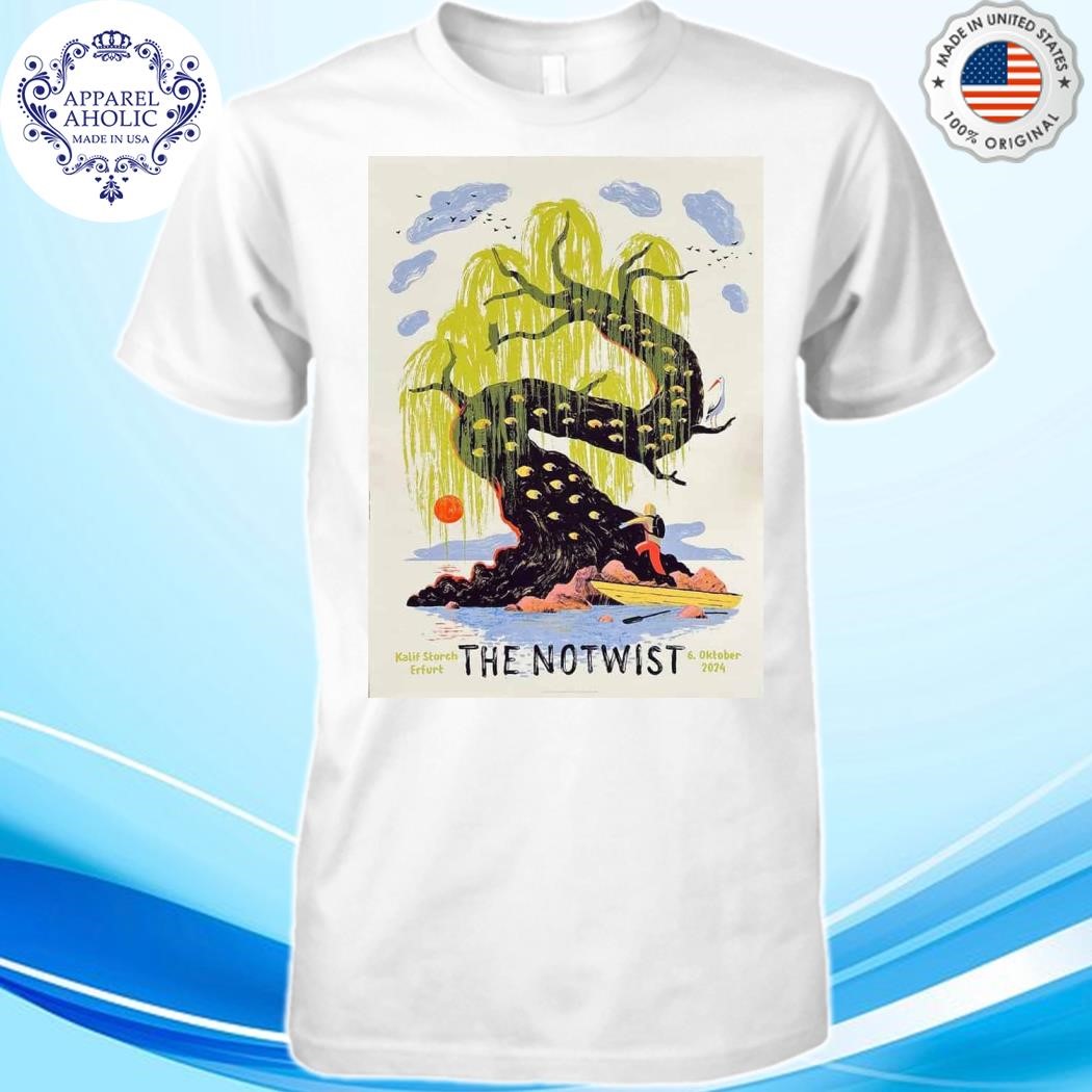 Official The Notwist On October 6 2024 Kalif Storch Erfurt Shirt