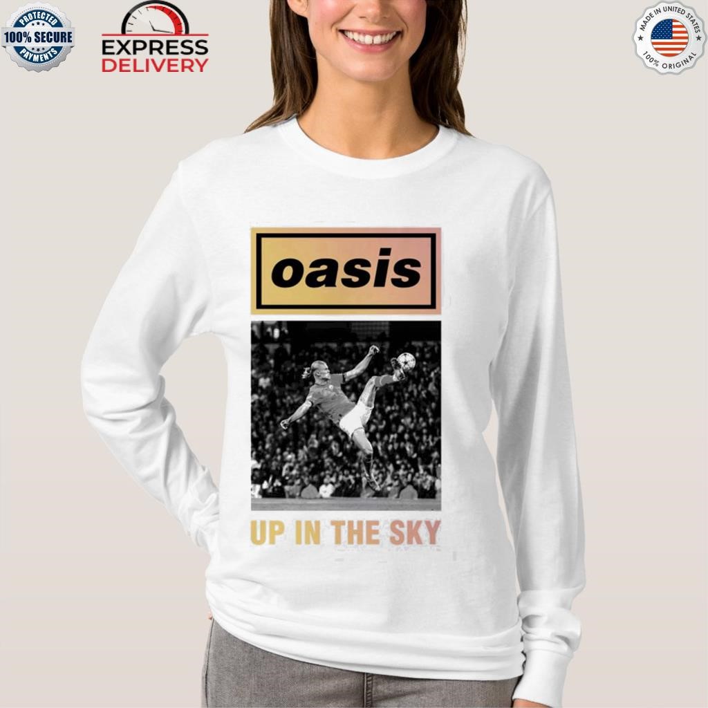 ManchesterCity×Oasis up in the skyハーランド Erling Haaland Manchester City x Oasis Up In The Sky Shirt
