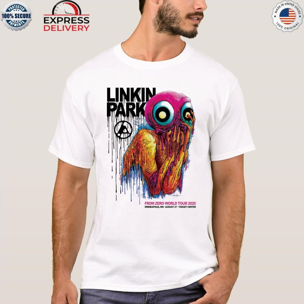 LINKIN PARK LIP WORLD TOUR 2025 Tシャツ L Linkin Park From Zero World Tour 2025 Amazon Exclusive