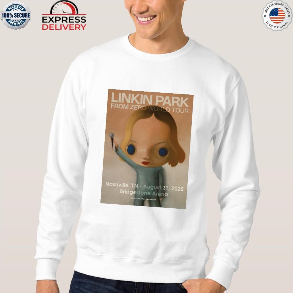 LINKIN PARK FROM ZERO TOUR JAPAN Tシャツ Ｌ Linkin Park FROM ZERO TOUR 2025 Japan limited items long