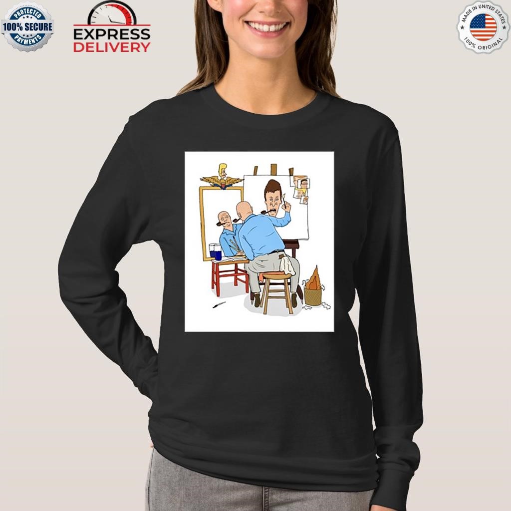 Official Lukas Draws Art Mike Judge Painting Butthead Shirt, hoodie,  sweater, long sleeve and tank top