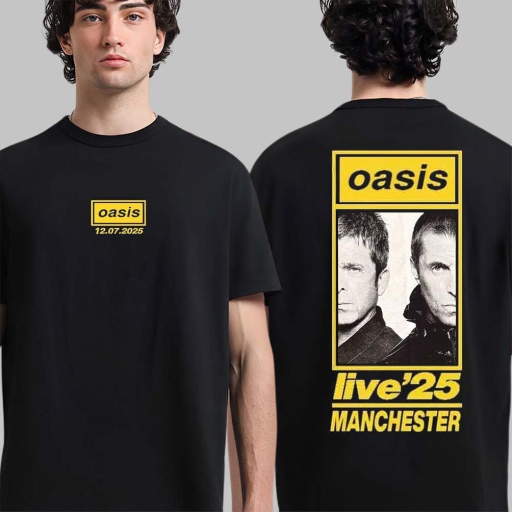 oasis live'25 オフィシャルTシャツ L 新品】oasis live '25 Tシャツ Lサイズ - メルカリ