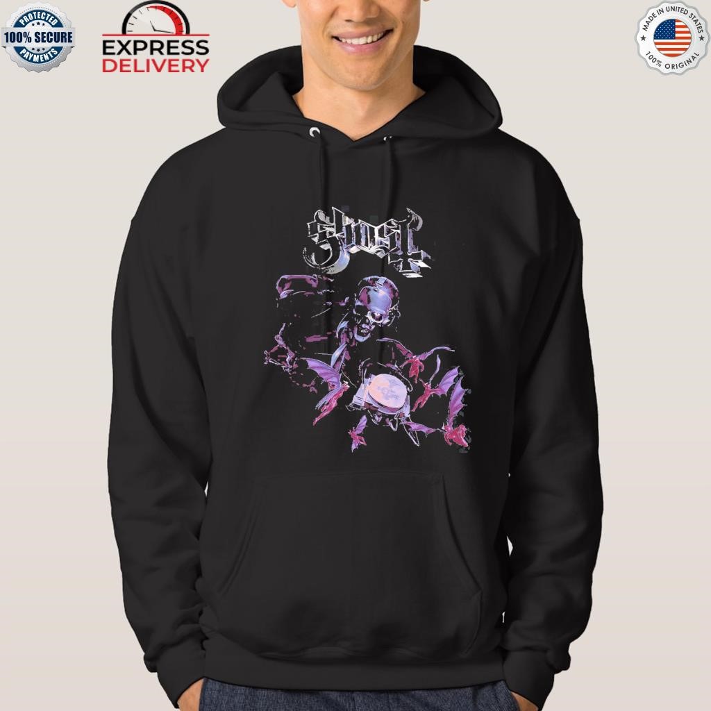 【GRAVER】23FW★ Ghost Center Sweatshirt Official Ghost Skeletour World Tour 2025 Philadelphia Venue