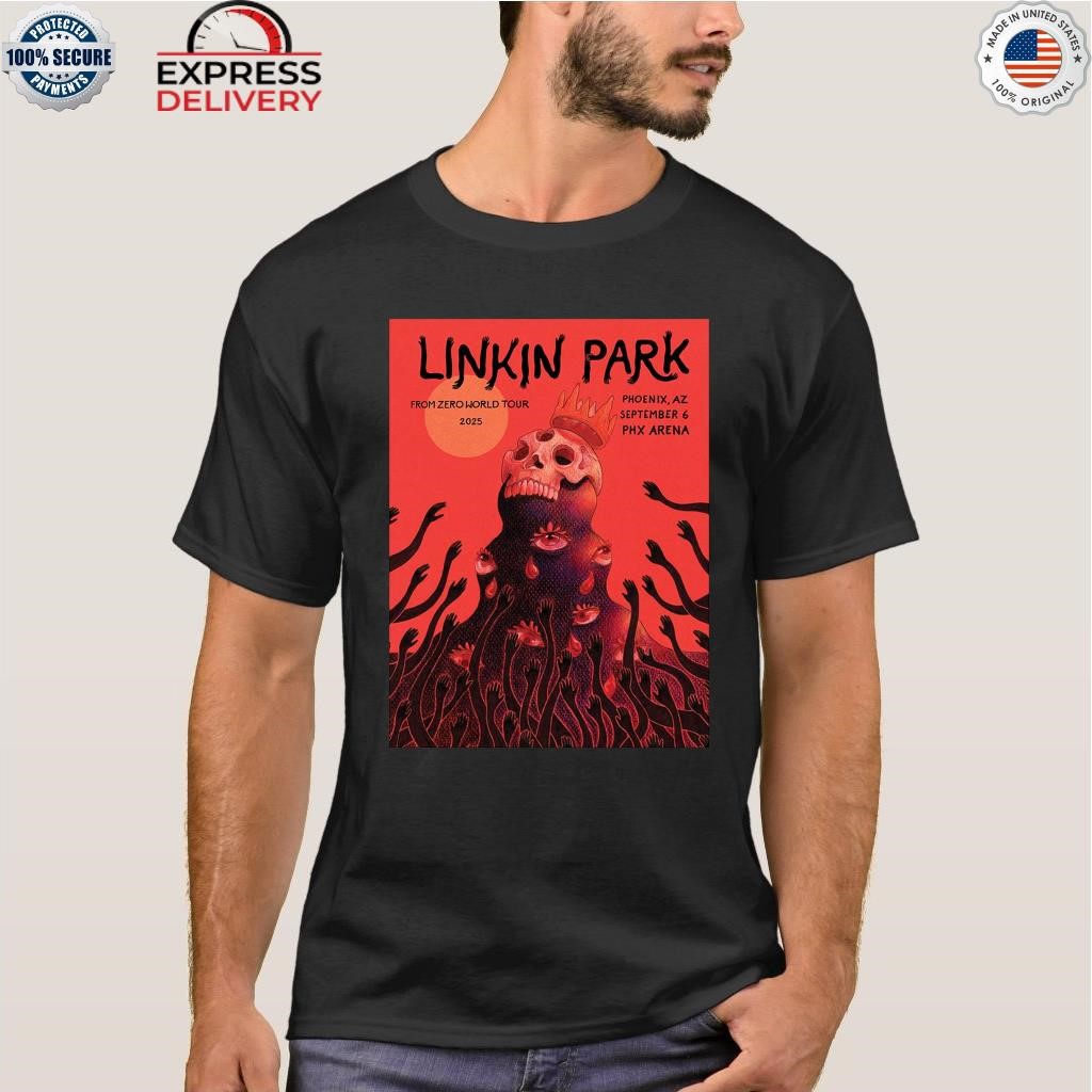 Linkin Park FROM ZERO フロムゼロ TEE XL From Zero Tracks White Tee – Linkin Park Store