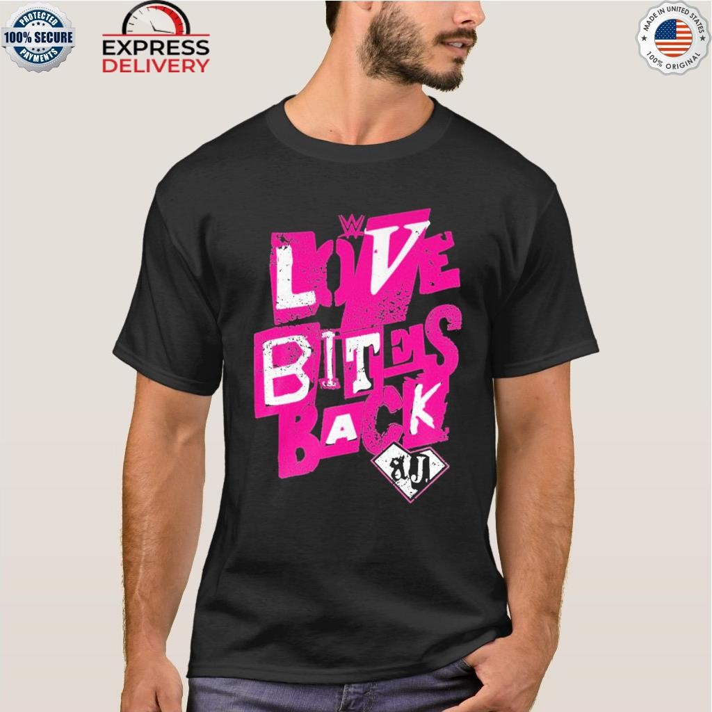 AJ Lee Love Bites Back Shirt, hoodie, sweater, long sleeve and tank top, image size:1024x1024