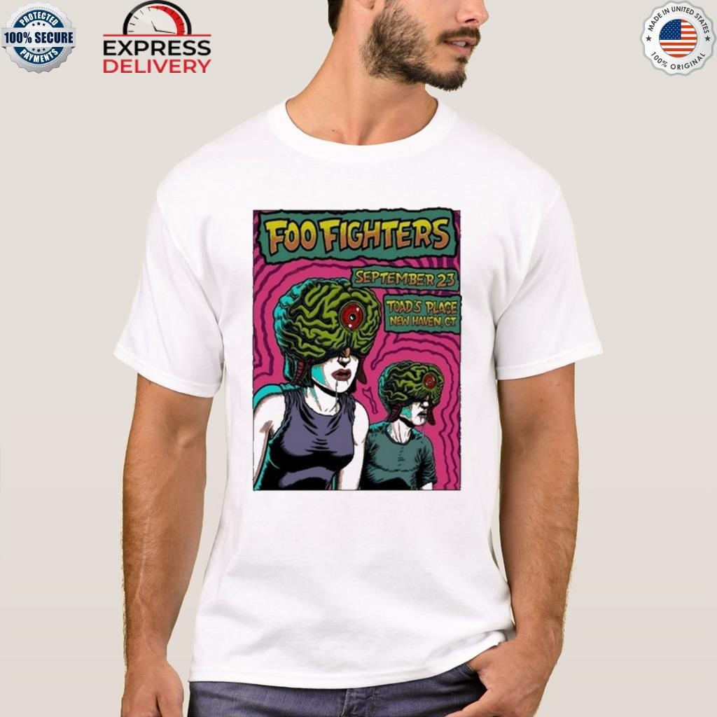 Official Foo Fighters 9.3.2025 New Haven CT Shirt, hoodie